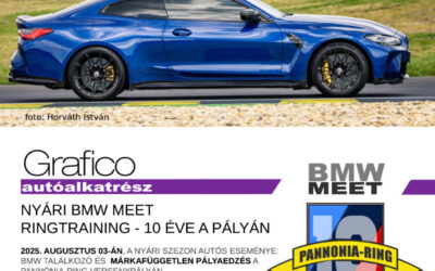 2025.AUG.03. – Nyári BMW MEET, Pannónia-Ring