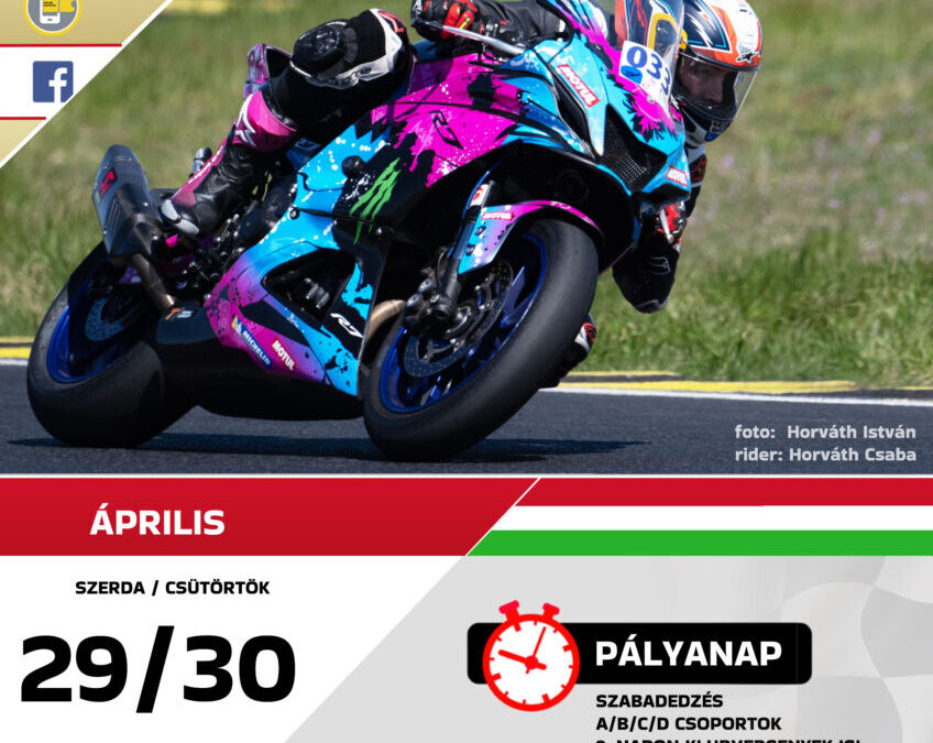 2026. ÁPR. 29/30 – Két nap a Pannónia-Ringen