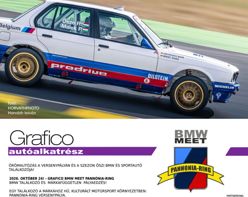 2026.OKT.24. – Szezonzáró BMW MEET, Pannónia-Ring